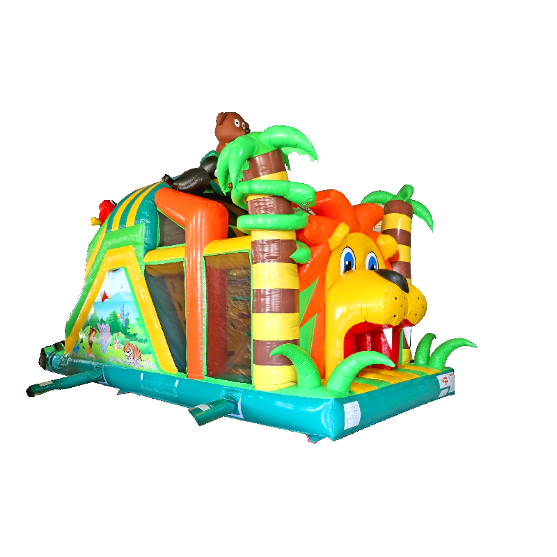 King Lion Château Gonflable